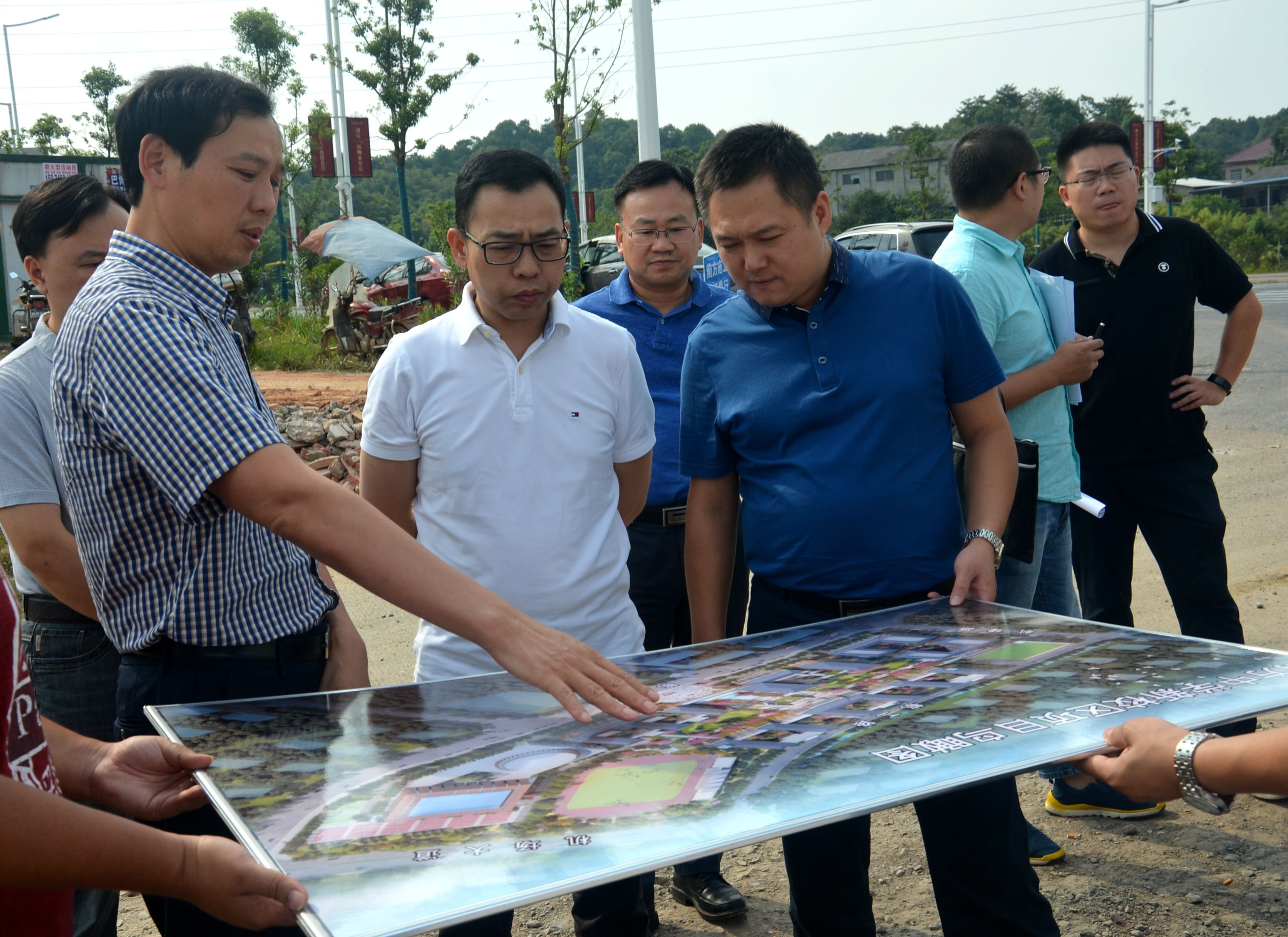 株洲市督查組到航空城、服飾城督查市重點(diǎn)項(xiàng)目