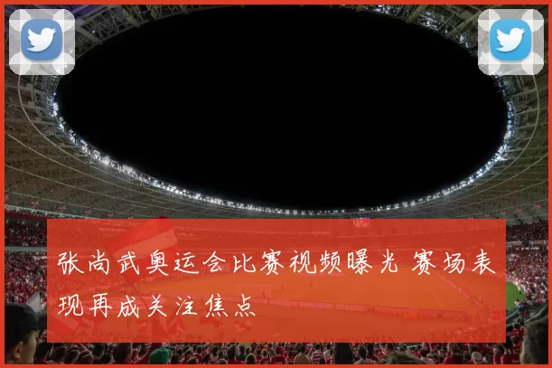 张尚武奥运会比赛视频曝光 赛场表现再成关注焦点