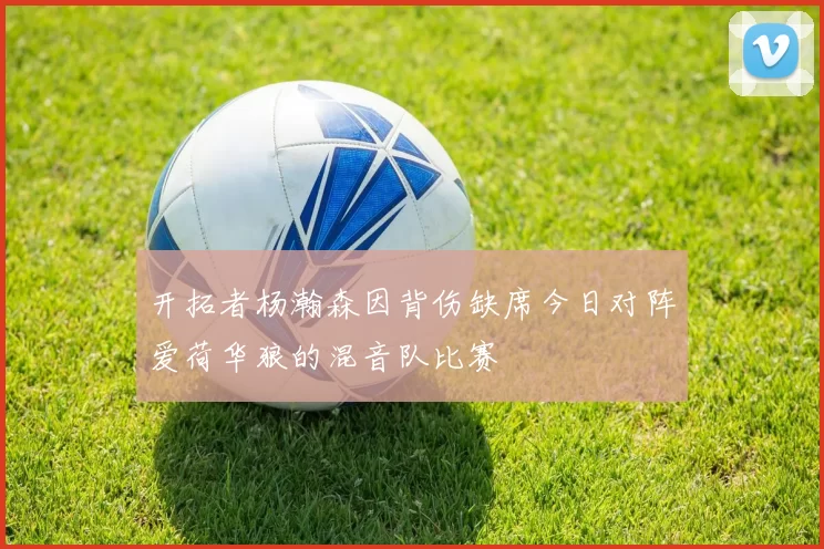 开拓者杨瀚森因背伤缺席今日对阵爱荷华狼的混音队比赛